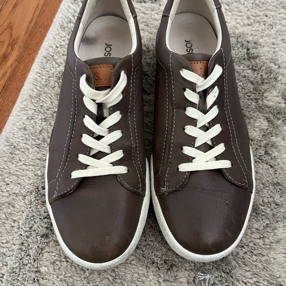 Josef Seibel Claire Dark Brown/Taupe Sneakers - Picture 5 of 6